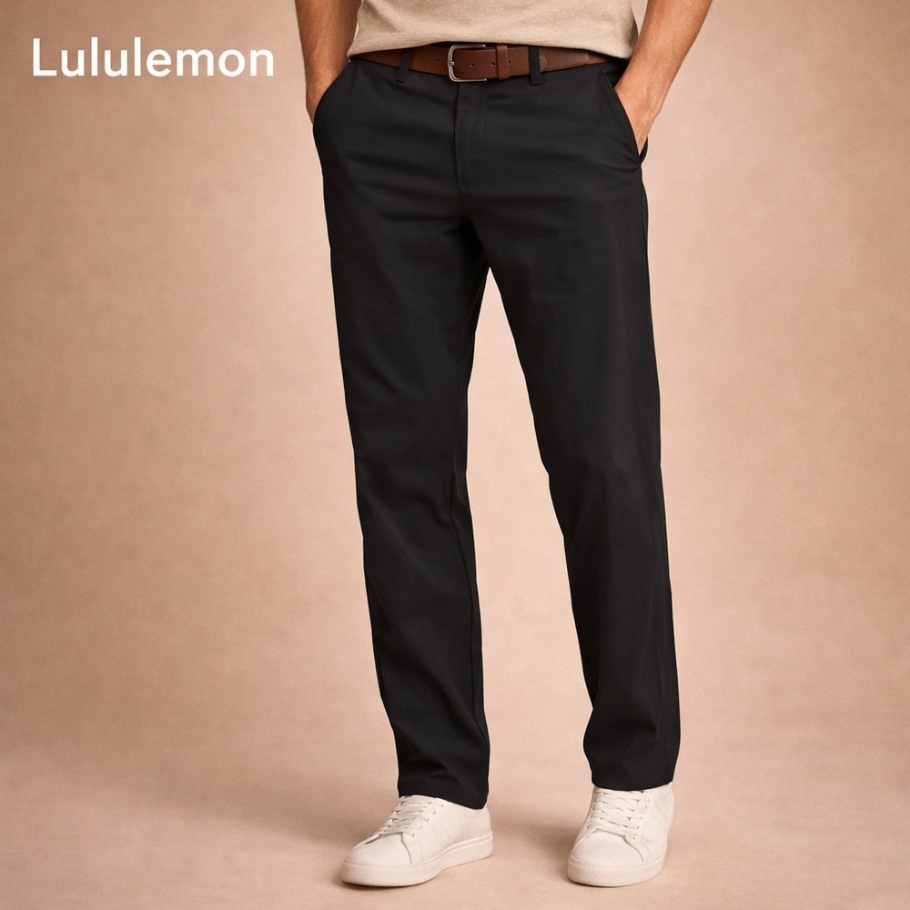 Lululemon Athletica Black Men's Casual Stretch Pants Size 30